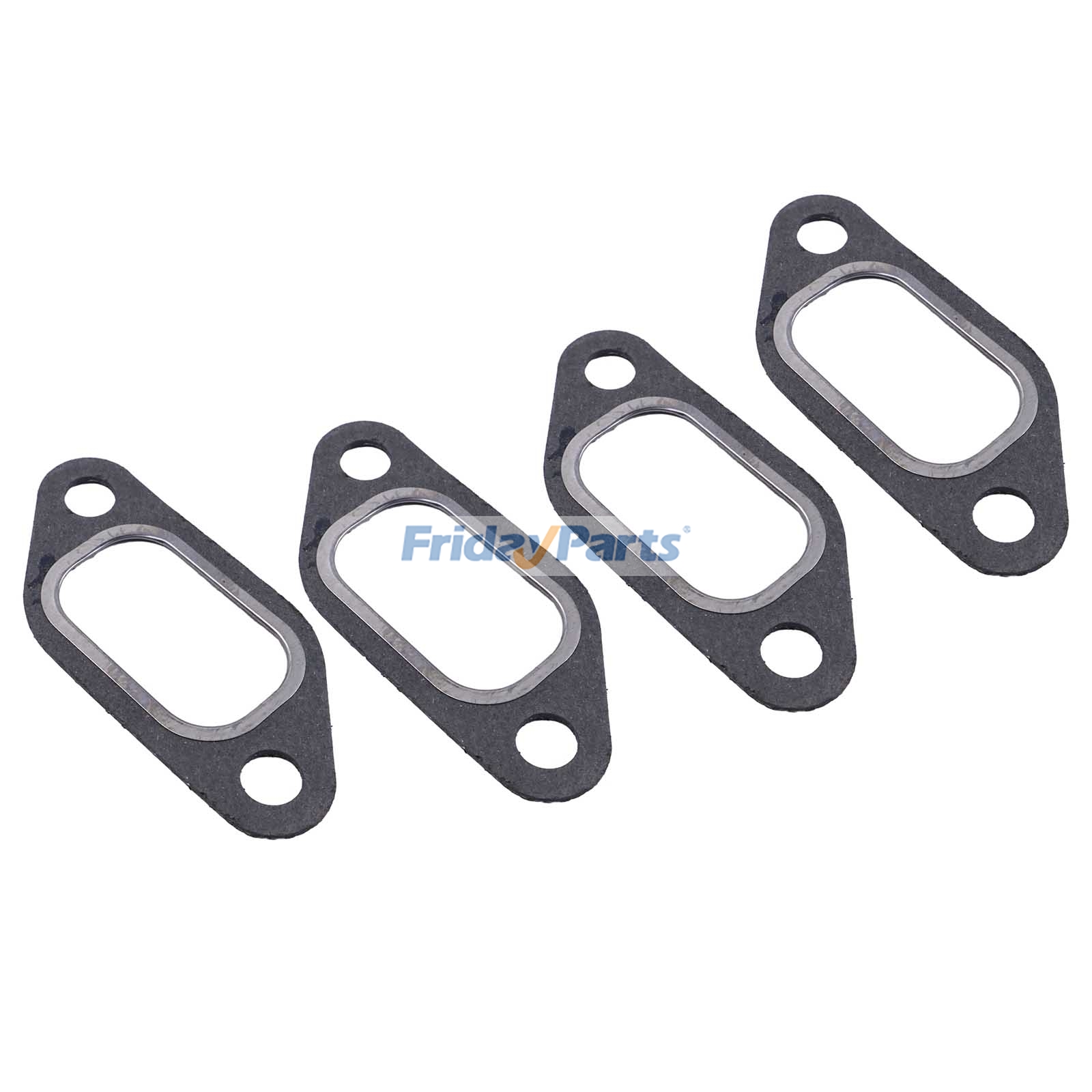 Exhaust Manifold Gasket 04173862 04272369 for Deutz Engine F2L1011 F2L1011F F2L1011FT F2L1011E F3L1011 F3L1011F F3L1011FT F3L1011E F4L1011 F4L1011F