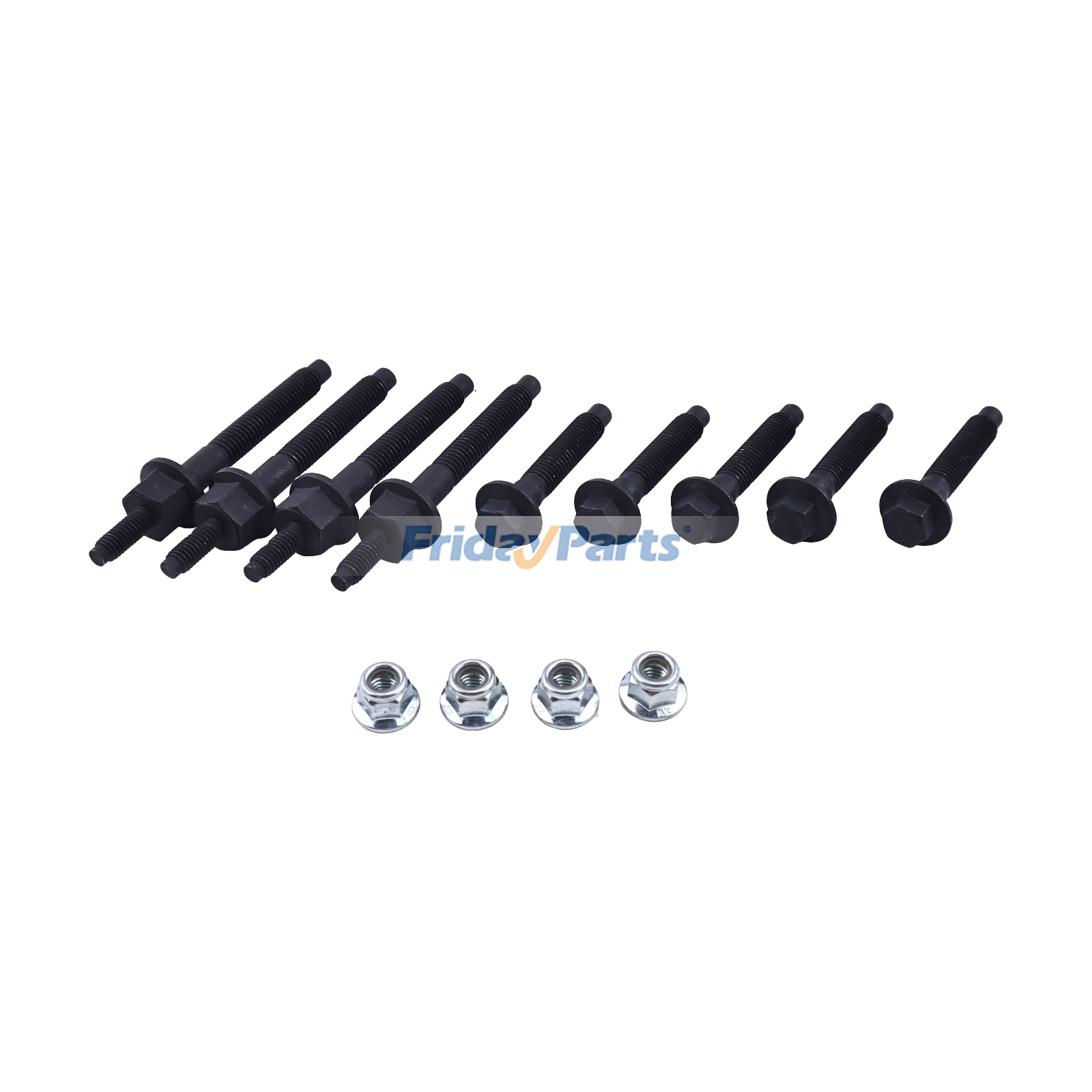 Exhaust Manifold Hardware Kit compatible with Vehicle