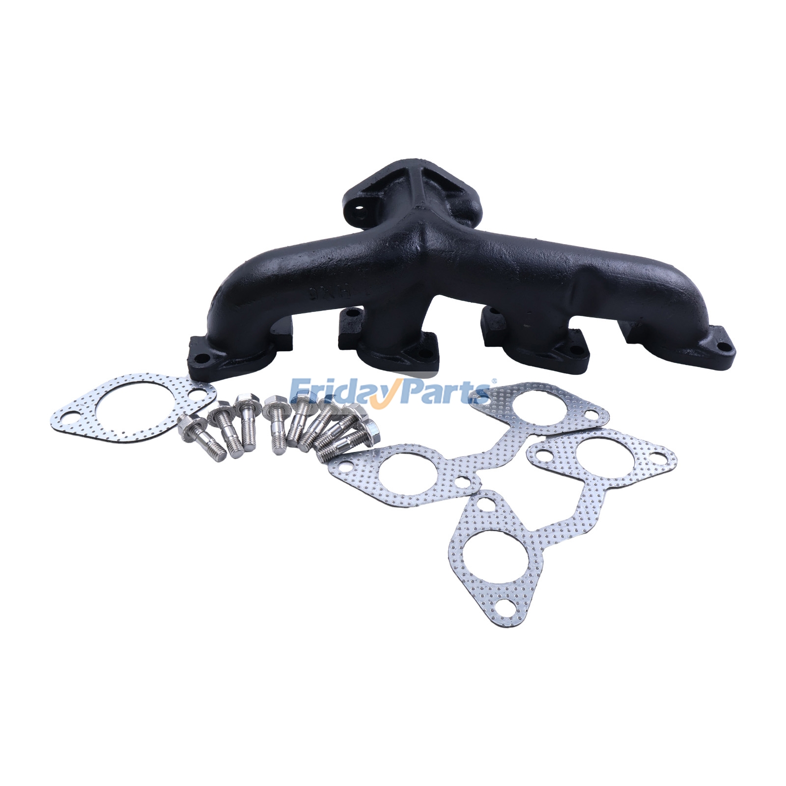 Kit de colector de escape 16661-12310 1A091-12350 1A091-12360 16661-12370 para motor Kubota V2403 V2203 de FridayParts