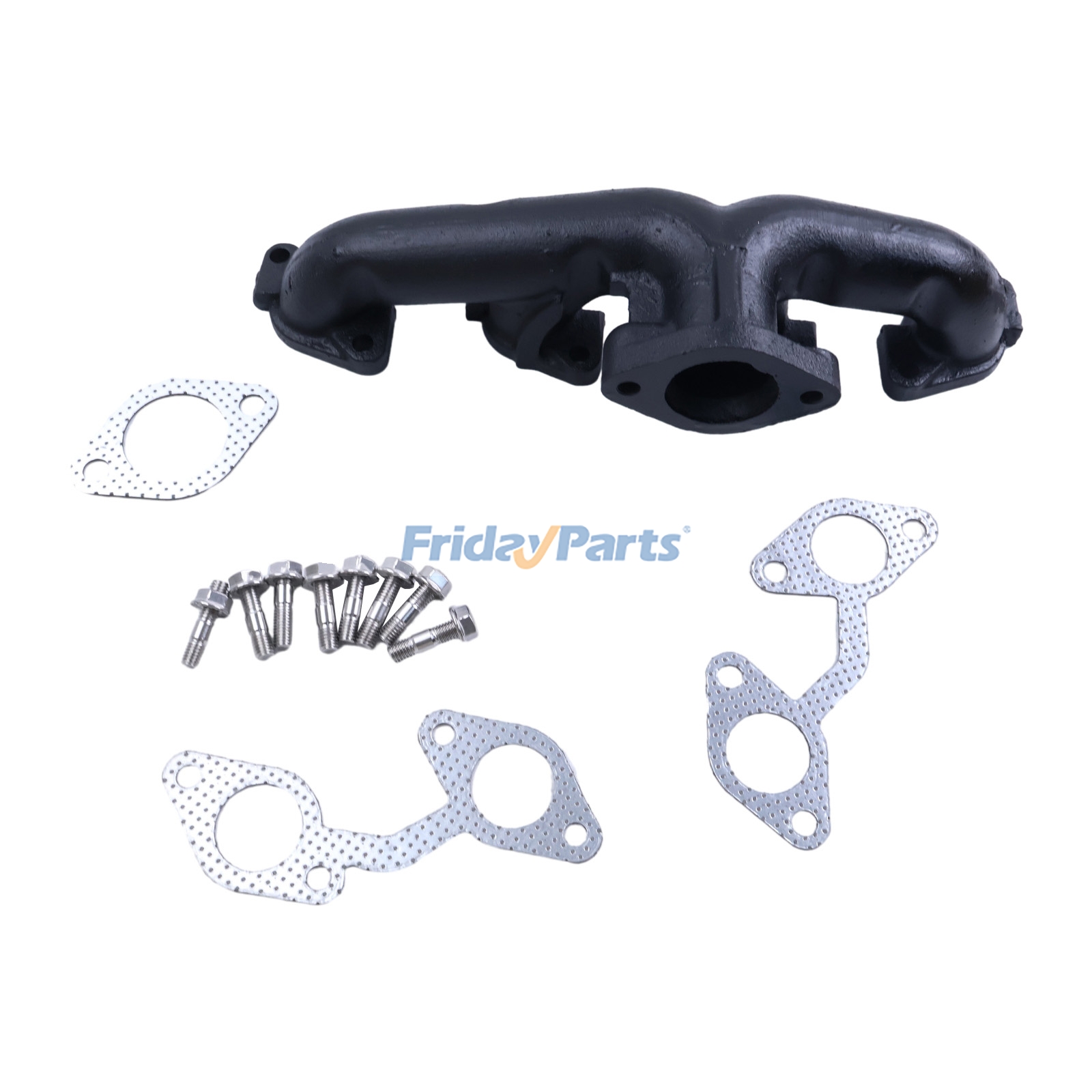 Kit de colector de escape 16661-12310 1A091-12350 1A091-12360 16661-12370 para motor Kubota V2403 V2203 