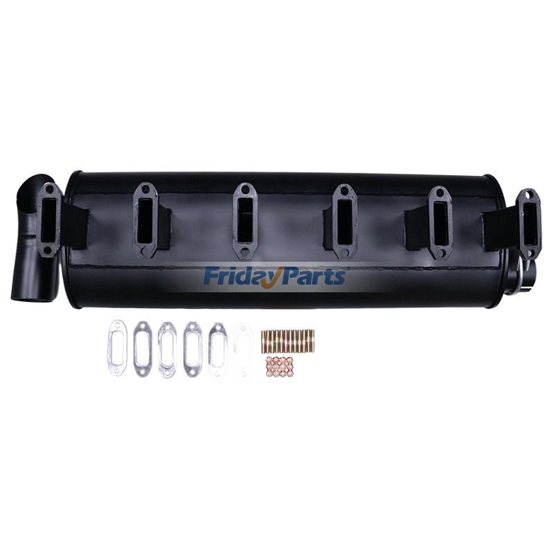Silenciador del colector de escape 02247490 para motor Deutz 912 913 914 F6L914 F6L913 F6L912 