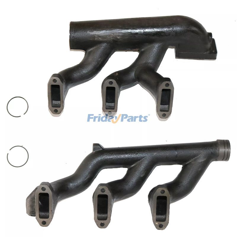 Exhaust Manifold Set 02134045 02134047 for Deutz BFL912 BFL913 BF6L913 BF6L912