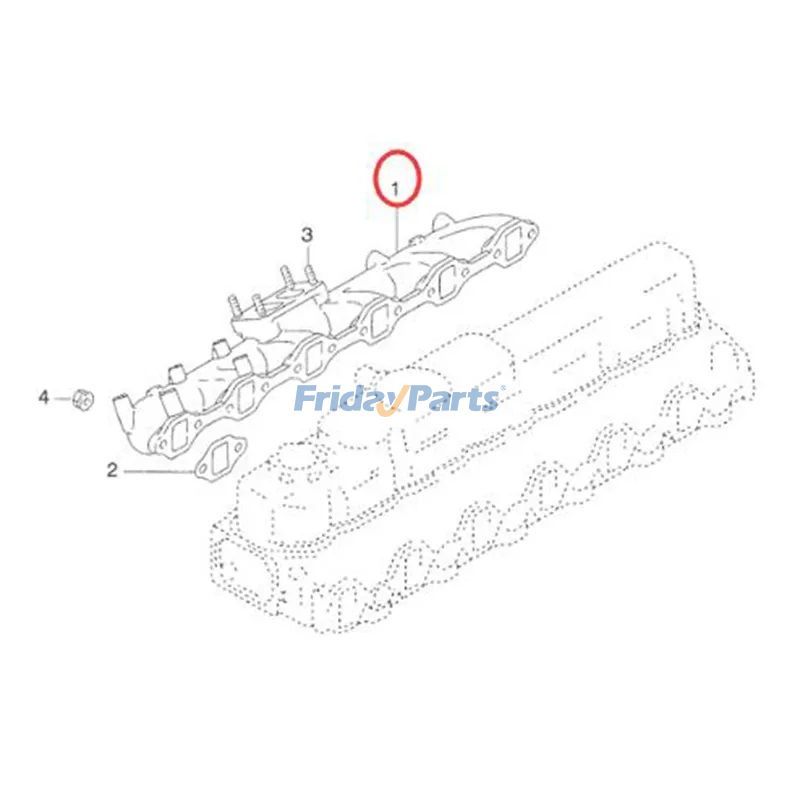 Exhaust Manifold New Holland in Stock in China