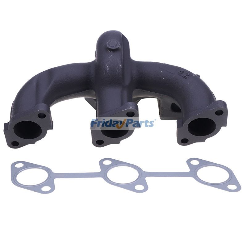 Exhaust Manifold With Gasket 1E038-12312 1E038-12310 for Kubota Engine D905 D1105