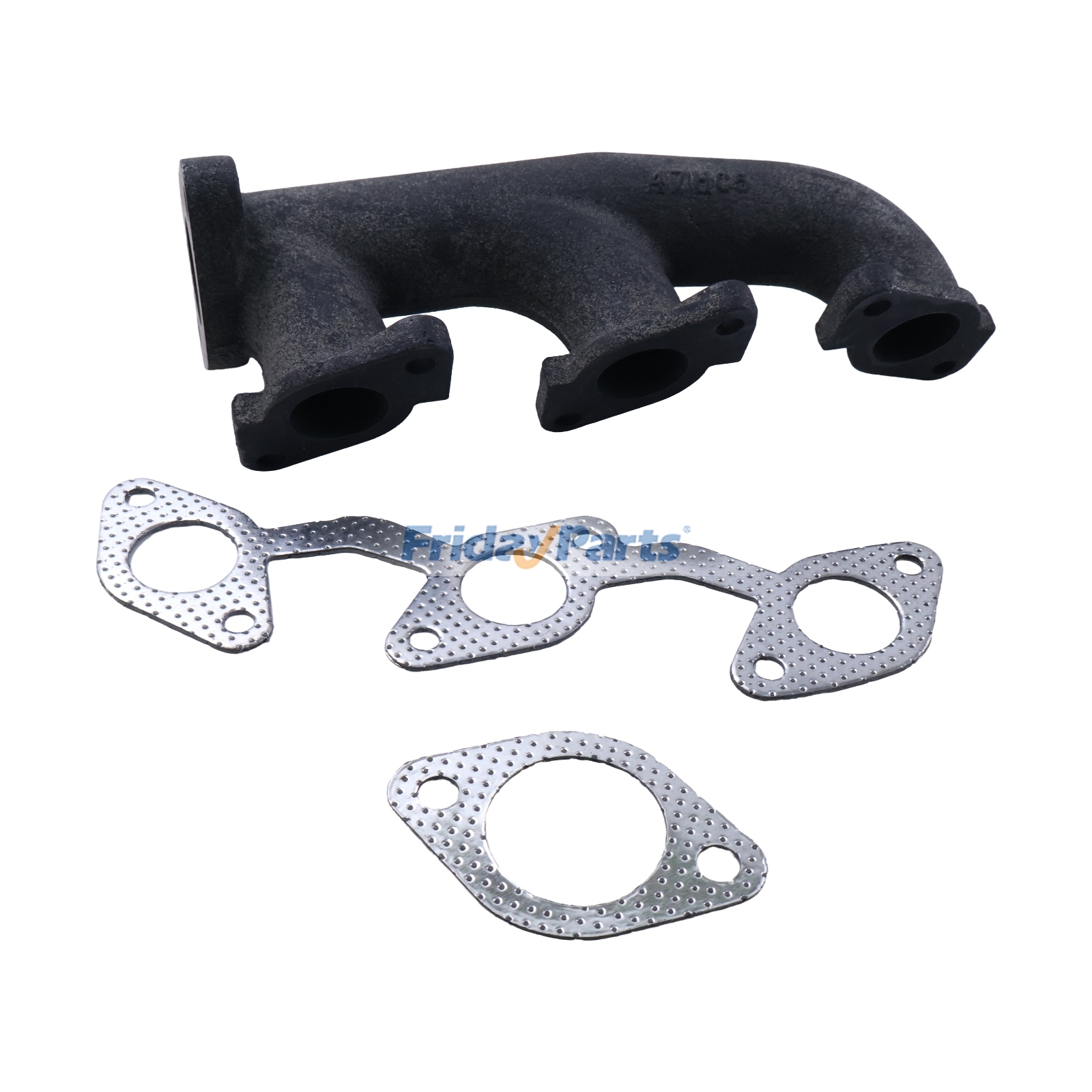 Exhaust Manifold With Gasket 6685877 for Bobcat Excavator 325 328 329 E32 E32i E34 E35 E35i E35Z E37 Premium Quality with 3-Year Warranty