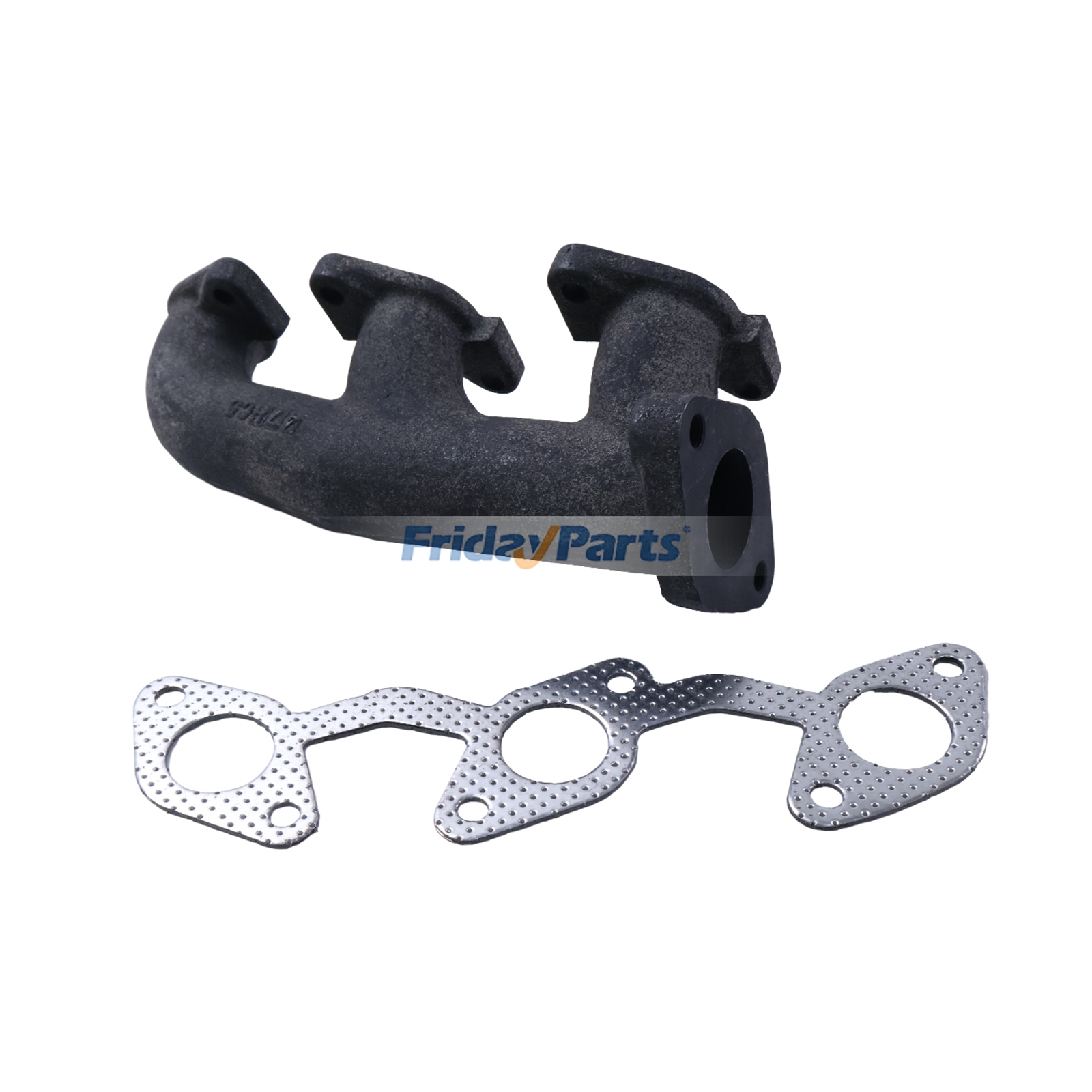 Exhaust Manifold With Gasket 6685877 for Kubota Engine D1703 Bobcat Excavator 325 328 329 E32 E35