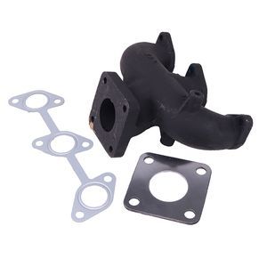 Exhaust Manifold With Gaskets 19462-12312 19462-12310 for Kubota Engine D722 D782 DF752 WG750 WG752 Excavator K-008