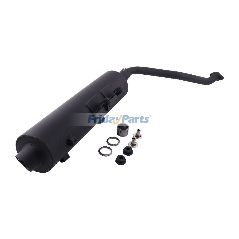 Silenciador de escape 18087-0077 GU1903MF119JO 18087-1178 para Kawasaki Prairie 650 KVF650A Brute Force 700 4x4 Para Kawasaki