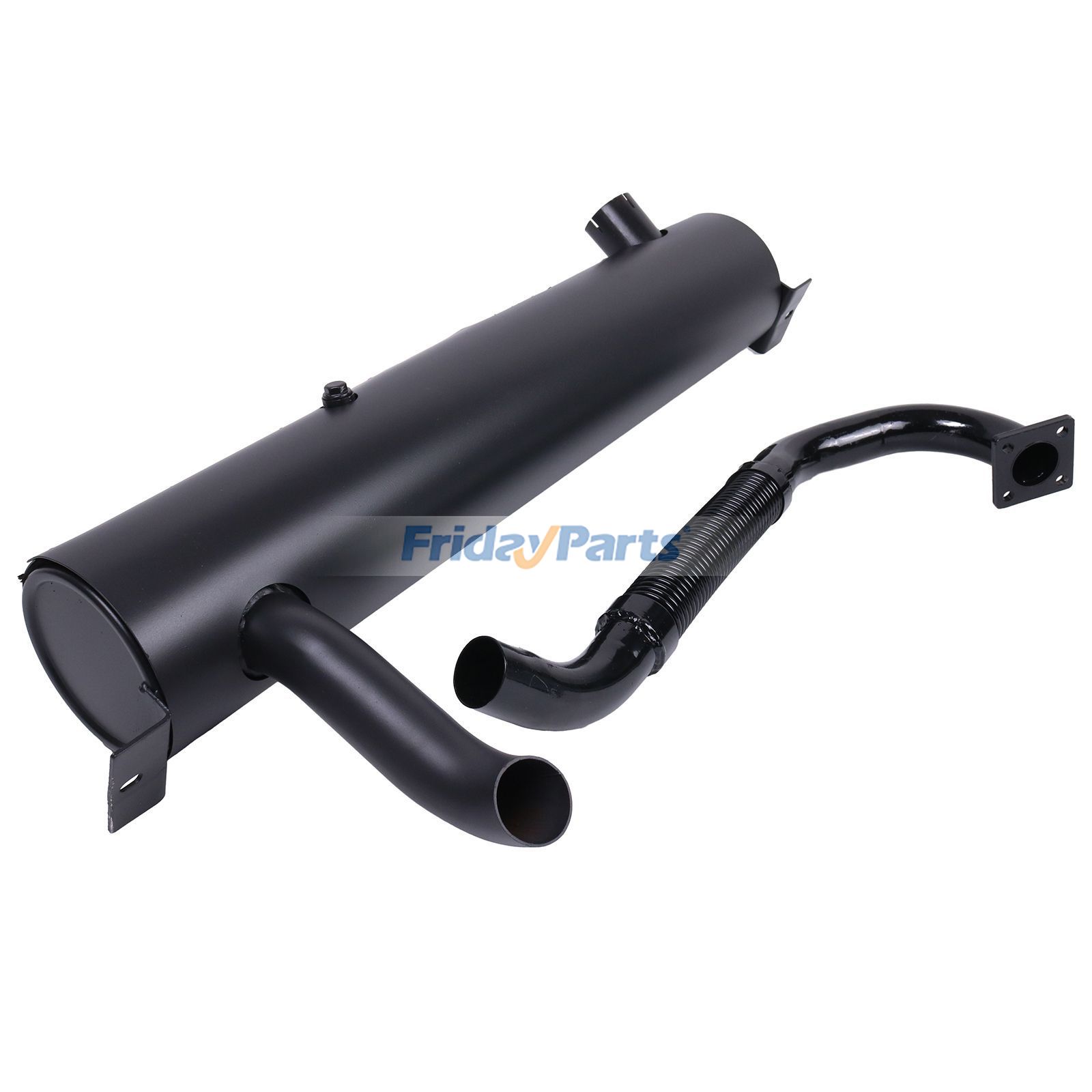 Exhaust Muffler 7100840 With Pipe 6701151 for Bobcat Loader S130 S150 S160 S175 S185 T140 751 753 763 773 7753