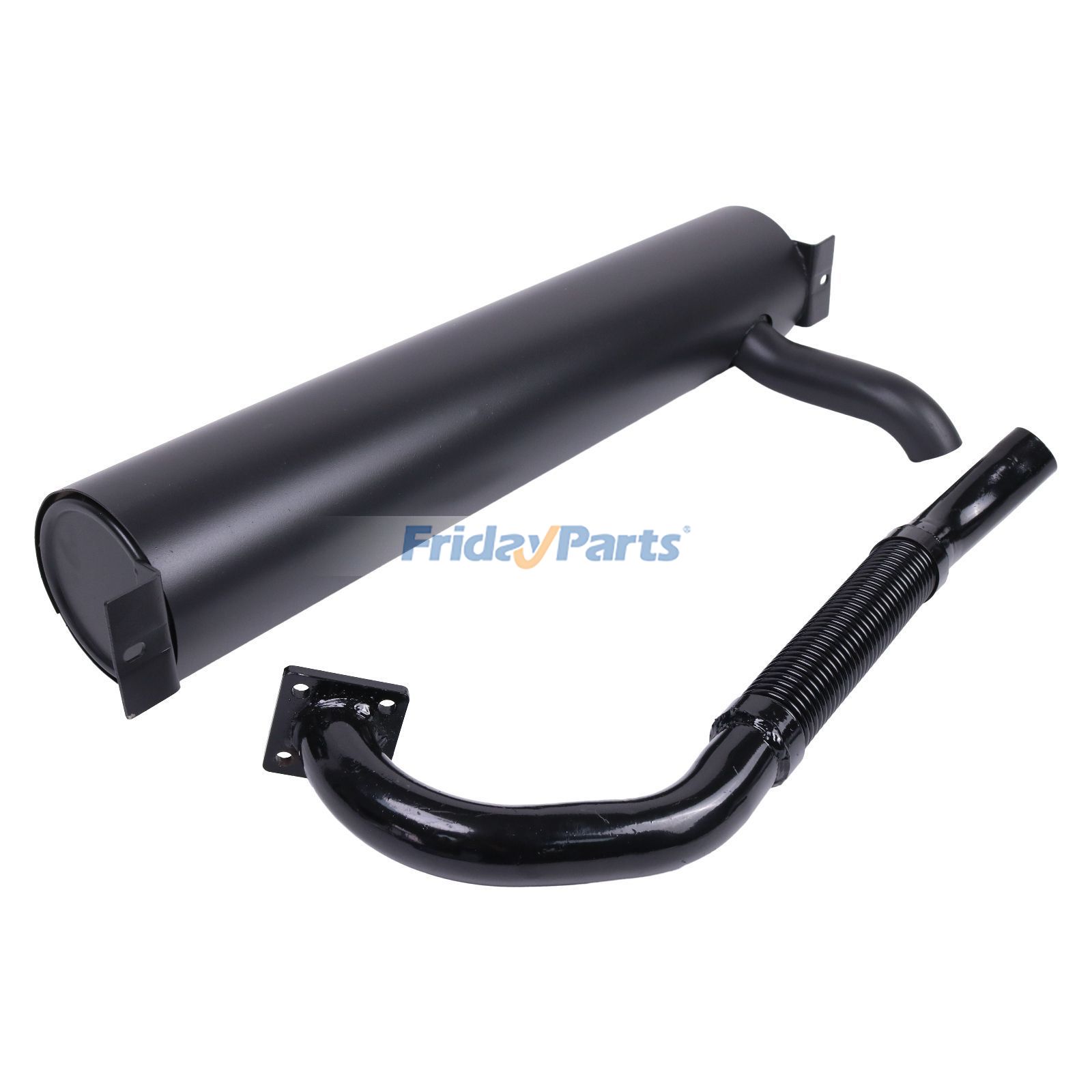 Silenciador de escapamento 7100840 com tubo 6701151 para carregadeira Bobcat S130 S150 S160 S175 S185 T140 751 753 763 773 7753 para Carregadora 