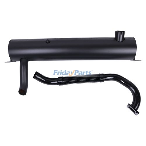 New Exhaust Muffler For Bobcat Skid Steer Loaders (751, 753, 763, S130, S150, Etc.) - Replaces 7100840