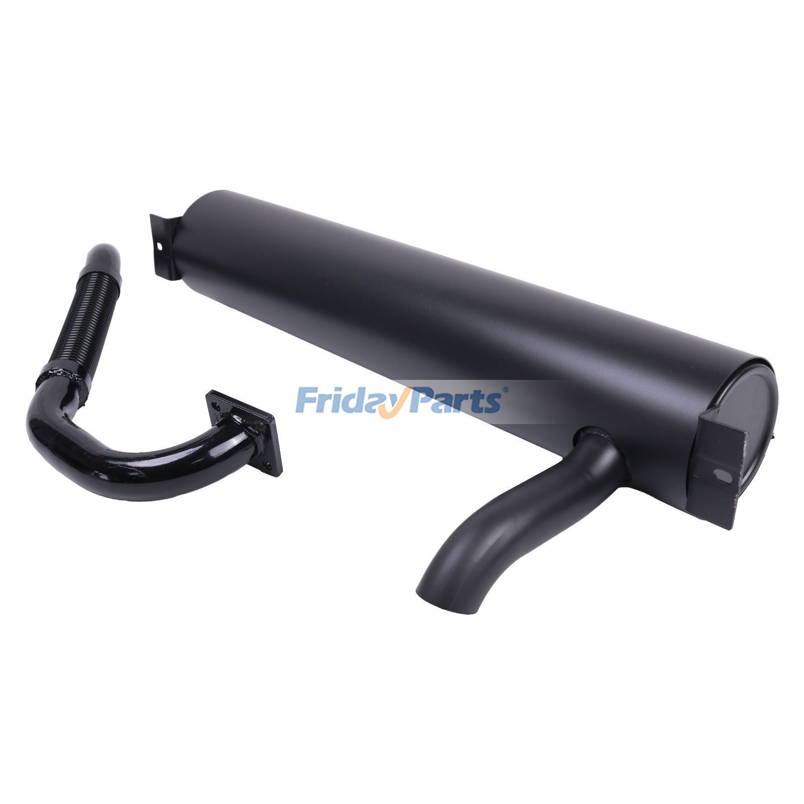 Silenciador de escapamento 7100840 com tubo 6701151 para carregadeira Bobcat S130 S150 S160 S175 S185 T140 751 753 763 773 7753 FridayParts