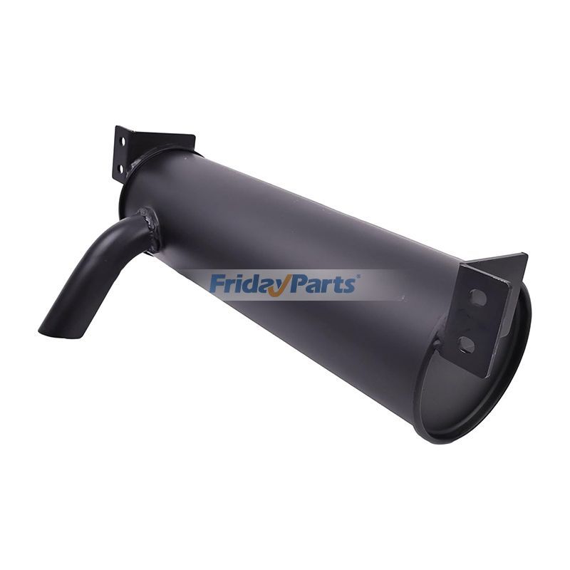 Engine,Loader Exhaust Muffler With Tube and Clamp