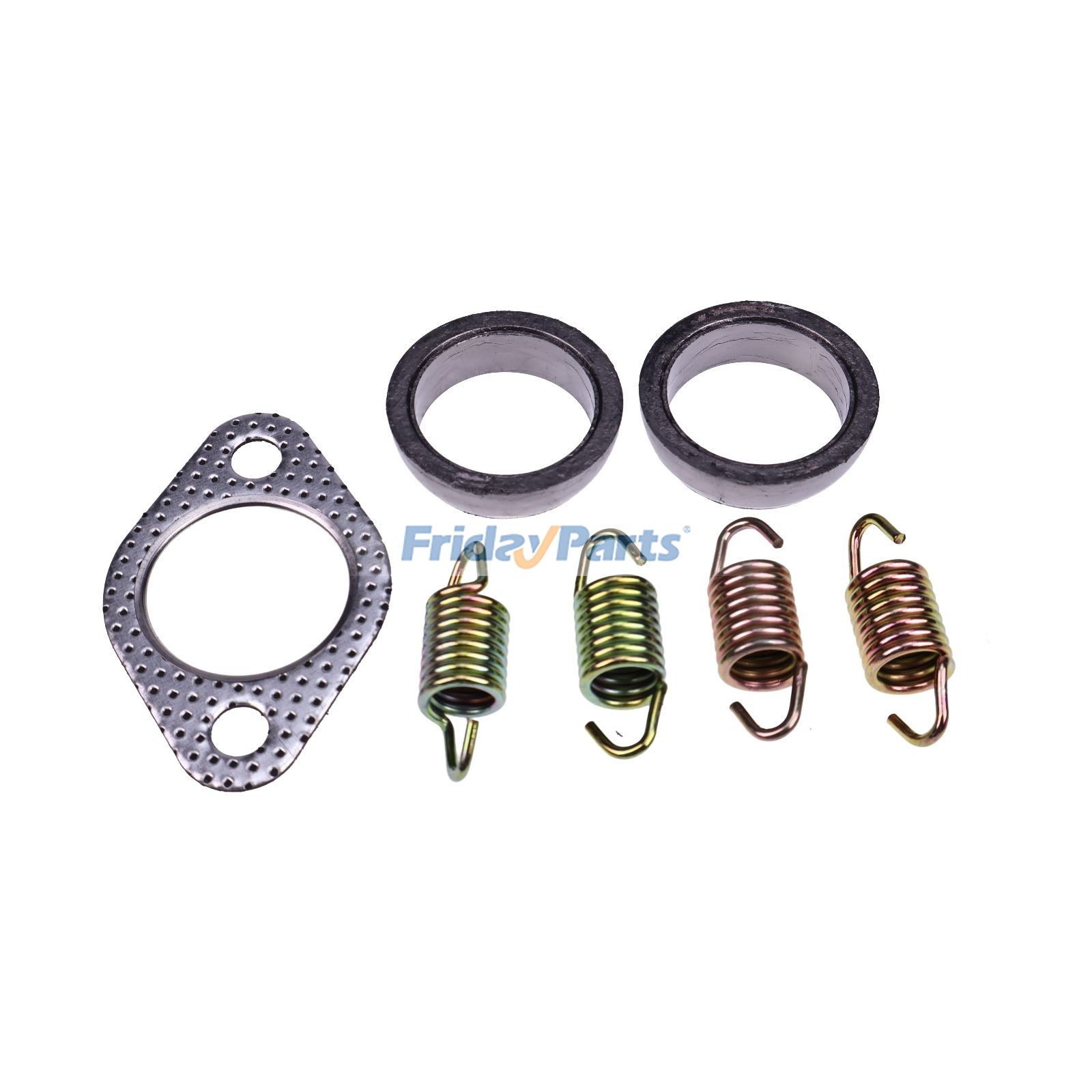 Exhaust Muffler Gasket Seal Spring Kit for Sport UTV/ATV