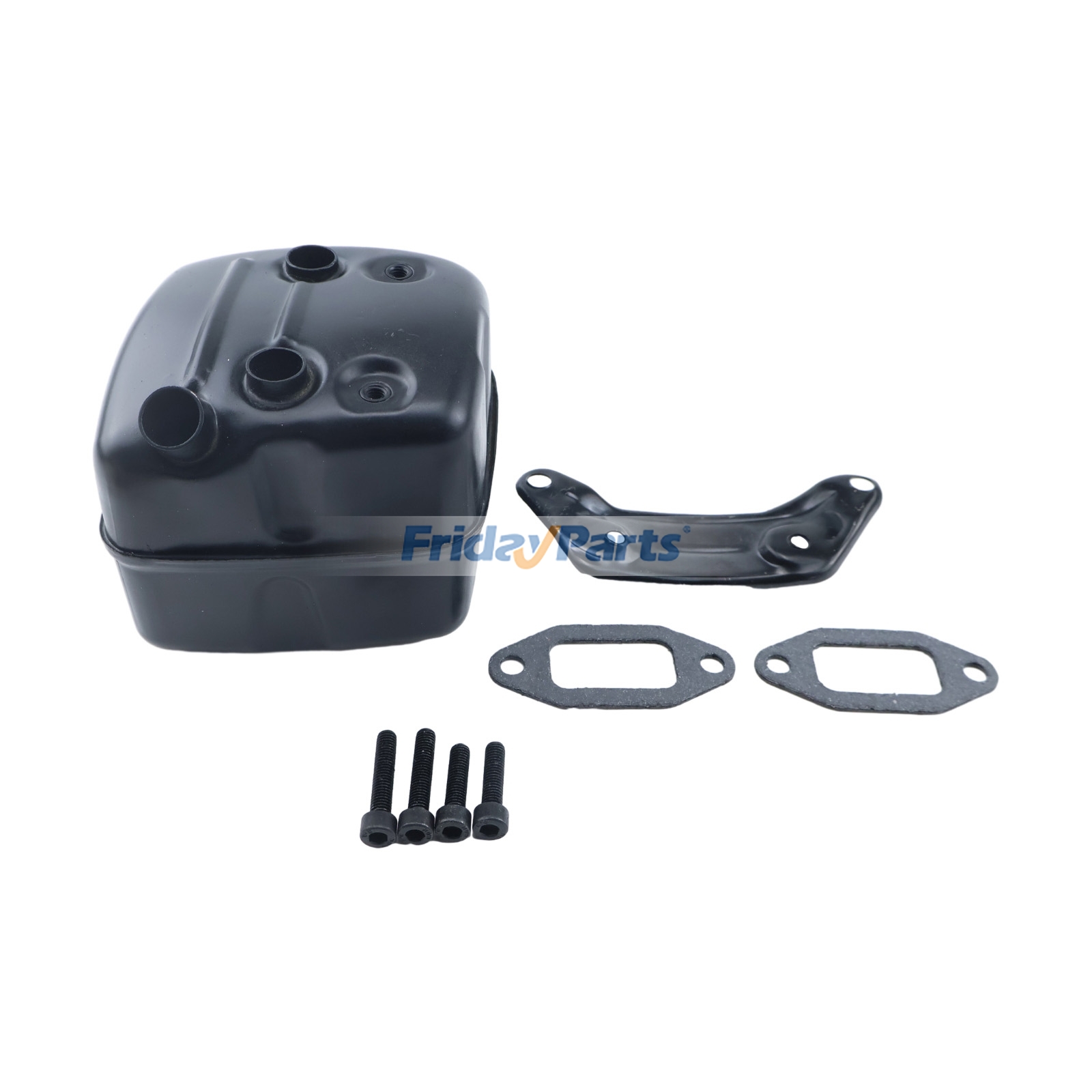 Kit de Silenciador de Escape 544029501 para Motosserras Husqvarna 362, 362XP, 365, 371, 372, 372XP, 385, 385XP, 390 e 390XP FridayParts