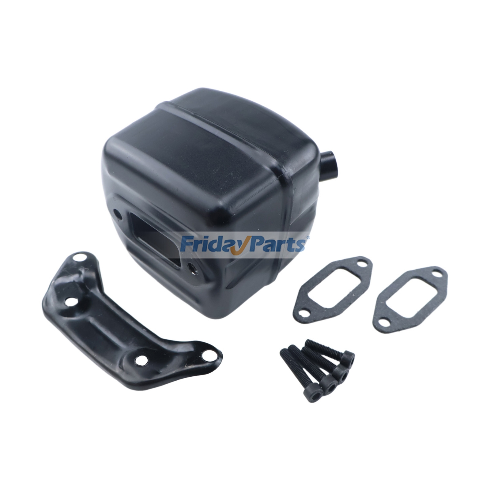 Kit de Silenciador de Escape 544029501 para Motosserras Husqvarna 362, 362XP, 365, 371, 372, 372XP, 385, 385XP, 390 e 390XP para Ferramentas manuais e elétricas