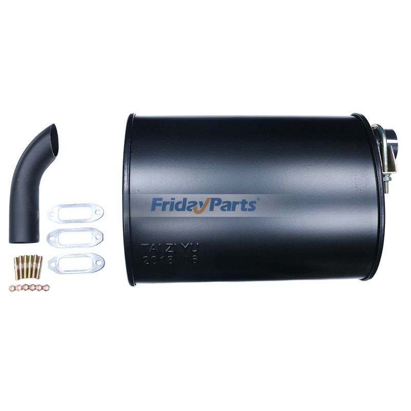 Silenciador de escape 02160566 para motor Deutz F3L912 F3L913 F3L914 912 913 914 