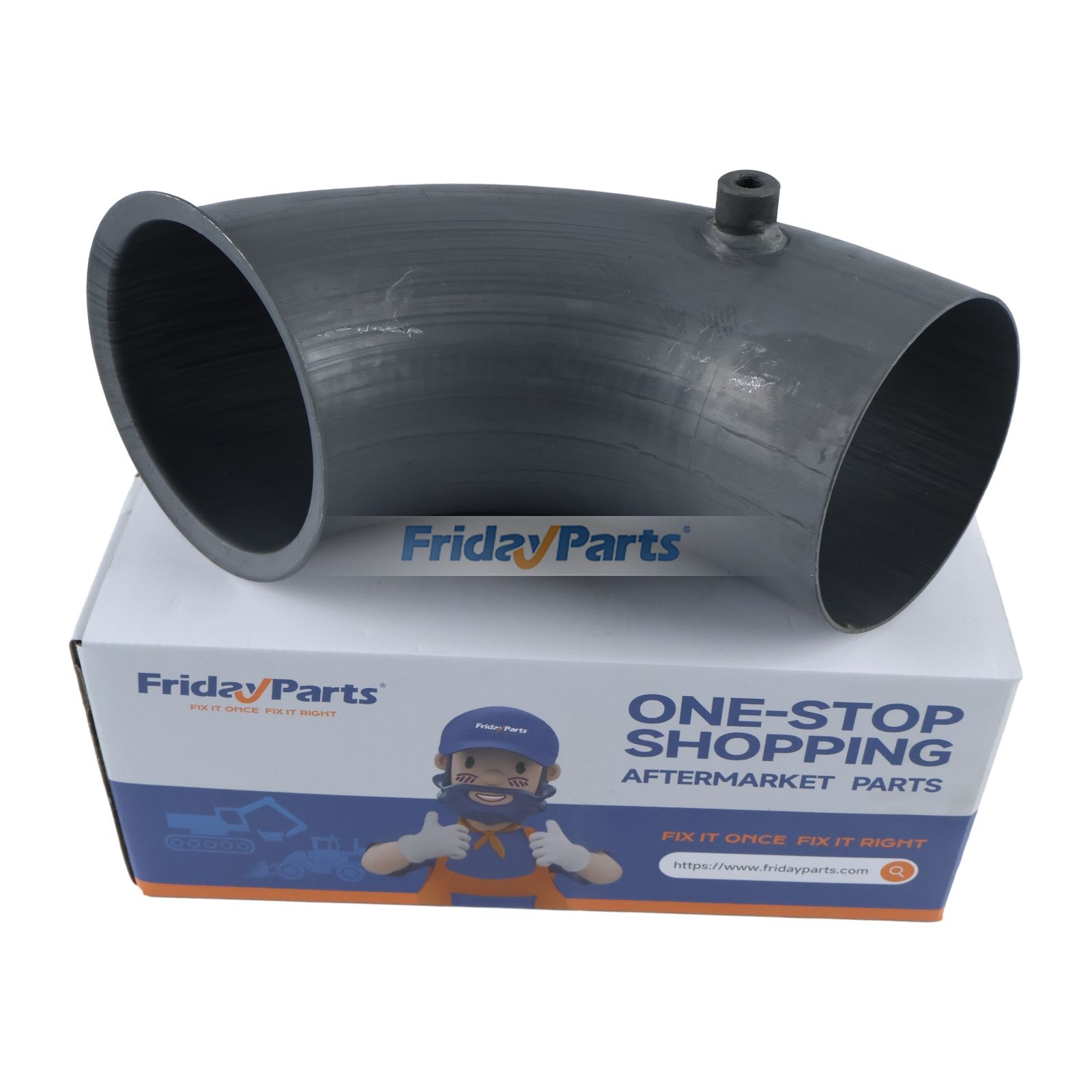 Raccord de sortie d'échappement 190351 pour moteur Cummins NT855 G855 QSM11 N14 QSK38 QSX15 X15 K19 K50 NT14 Hyundai Loader HL7803A HL780-7A HL780-9