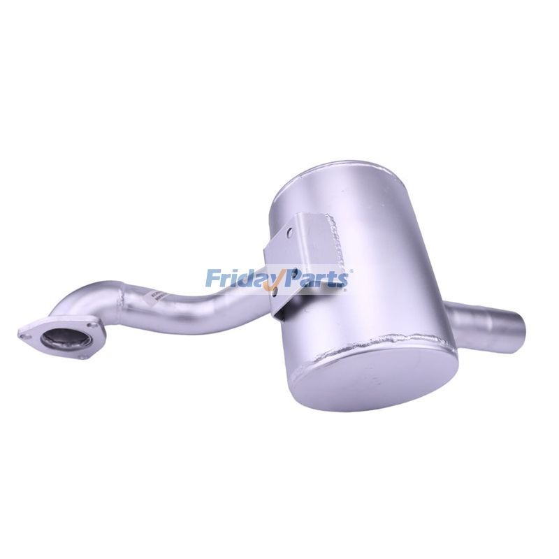 Silenciador de escape 123/06406 para cargadoras JCB 3CX, 3CX444, 3CXE, 3CXSM, 4C444, 4CN-2, 4CN444, 4CX444 y 4CXSM444 de FridayParts