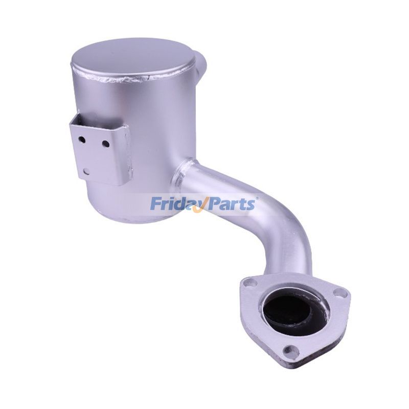 Silenciador de escape 123/06406 para cargadoras JCB 3CX, 3CX444, 3CXE, 3CXSM, 4C444, 4CN-2, 4CN444, 4CX444 y 4CXSM444 Para JCB