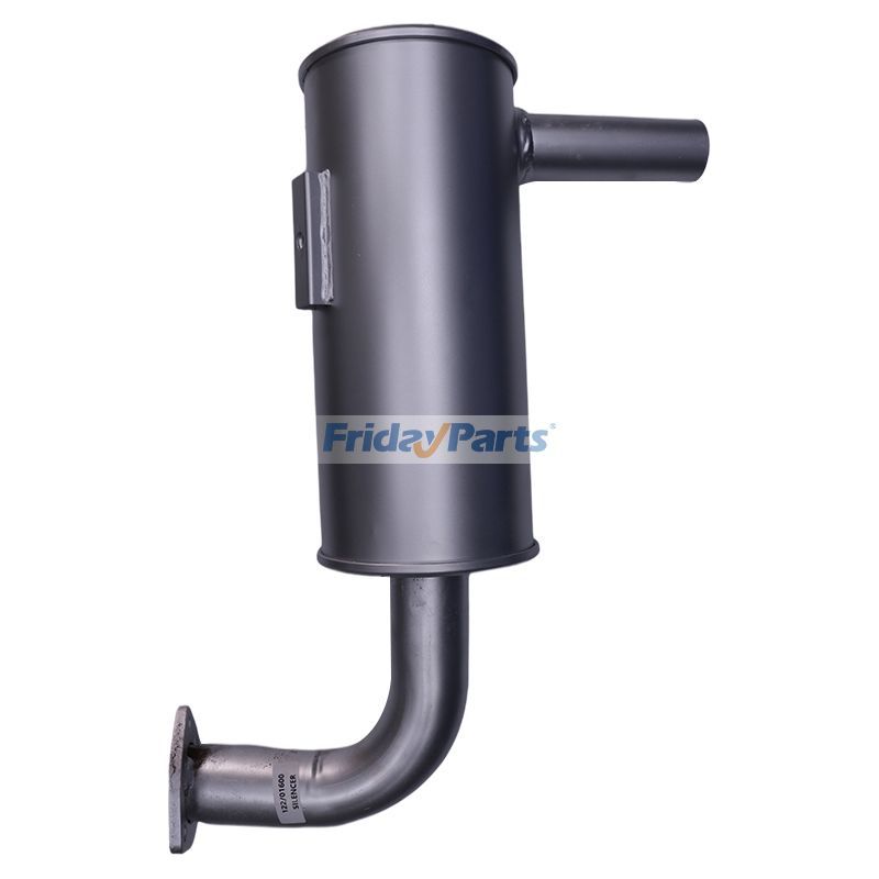 FridayParts Auspuffschalldämpfer Schalldämpfer 3CX 3CX-4 4C 4C-2 4CN-2 4CN-4