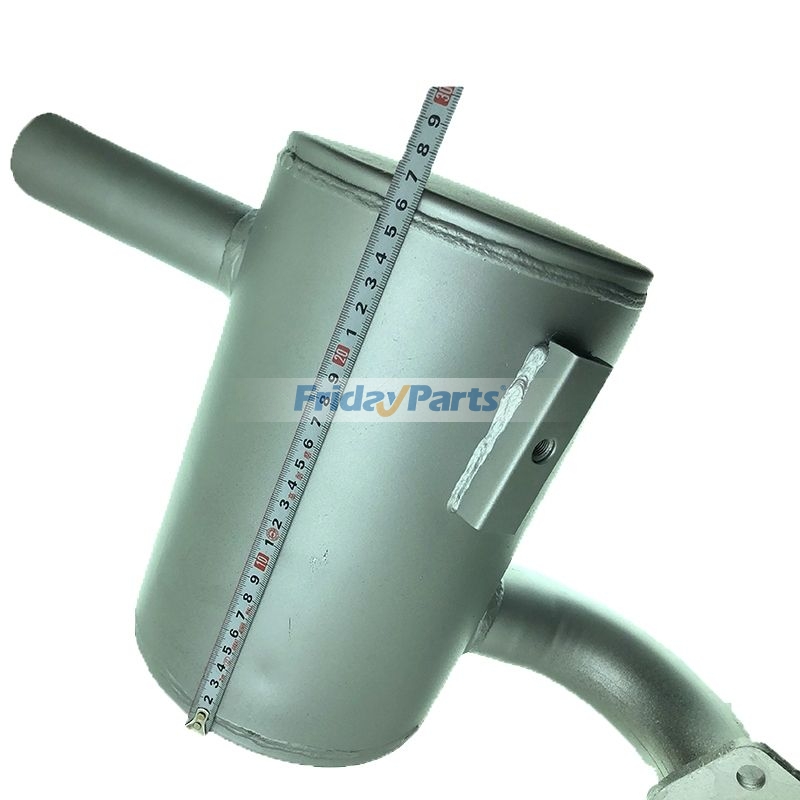 Exhaust Silencer Muffler Non Turbo 123/00307 for JCB Loader 3CX 3CX-2 3CX-4 3C-2 3D-2 3D-4 4CN-2 4CN-4 4C 4CN 1400B 1550B 1700B