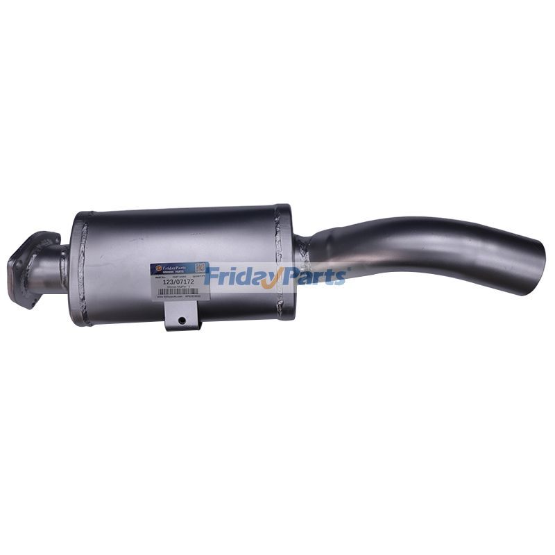 Exhaust Silencer Muffler Turbo 123/07172 for JCB 3CX 4CX