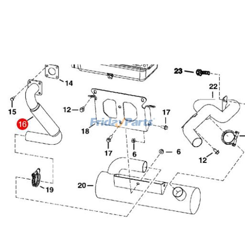 Exhaust Tube Toolcat for Others