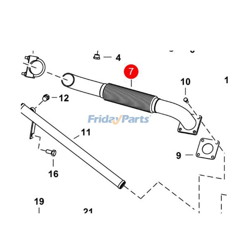 Exhaust Tube in Stock in China,USA