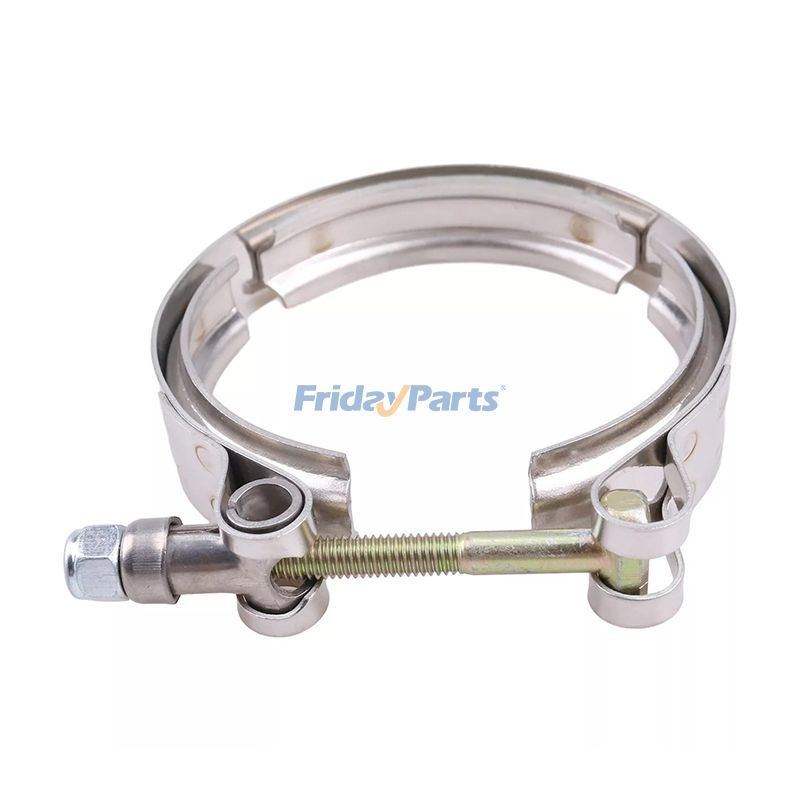 Exhaust Tube Turbo Outlet V Band Clamp 3903652 for Cummins Engine 4B3.9 6B5.9 6BT 5.9 89-02 Dodge Ram 2500 3500