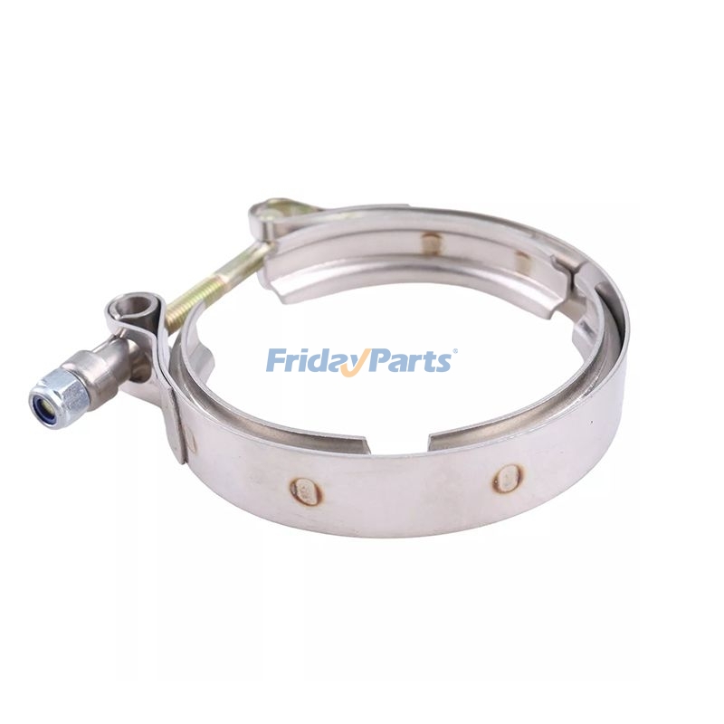 Abrazadera de banda en V para salida de turbo de tubo de escape 3903652 para motor Cummins 4B3.9 6B5.9 6BT 5.9 89-02 Dodge Ram 2500 3500