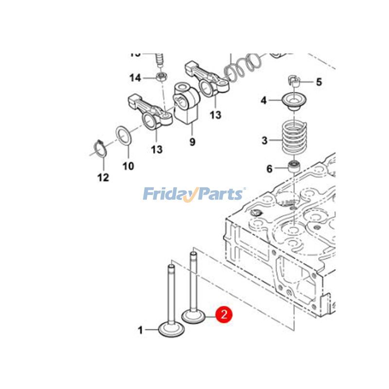 FridayParts Auslassventil