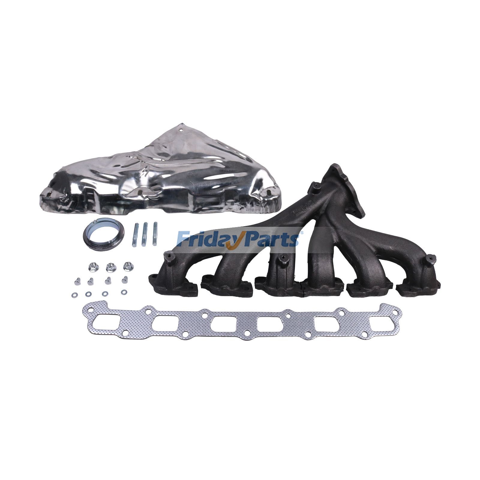 Exhaust Manifold with Gasket 12637060 for Chevrolet Trailblazer GMC Envoy 2008-2009