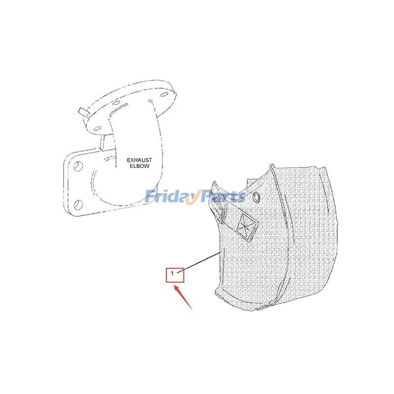 Exhaust Pipe Sleeveerpillar CAT for Engine