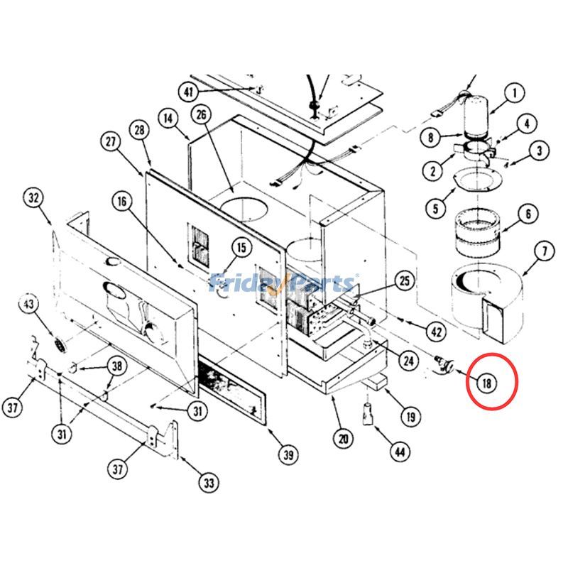FridayParts Expansion Valve IH