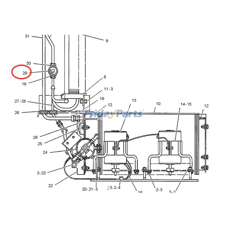 Expansion Valve for Caterpillar CAT in Stock in China,USA,China Stock