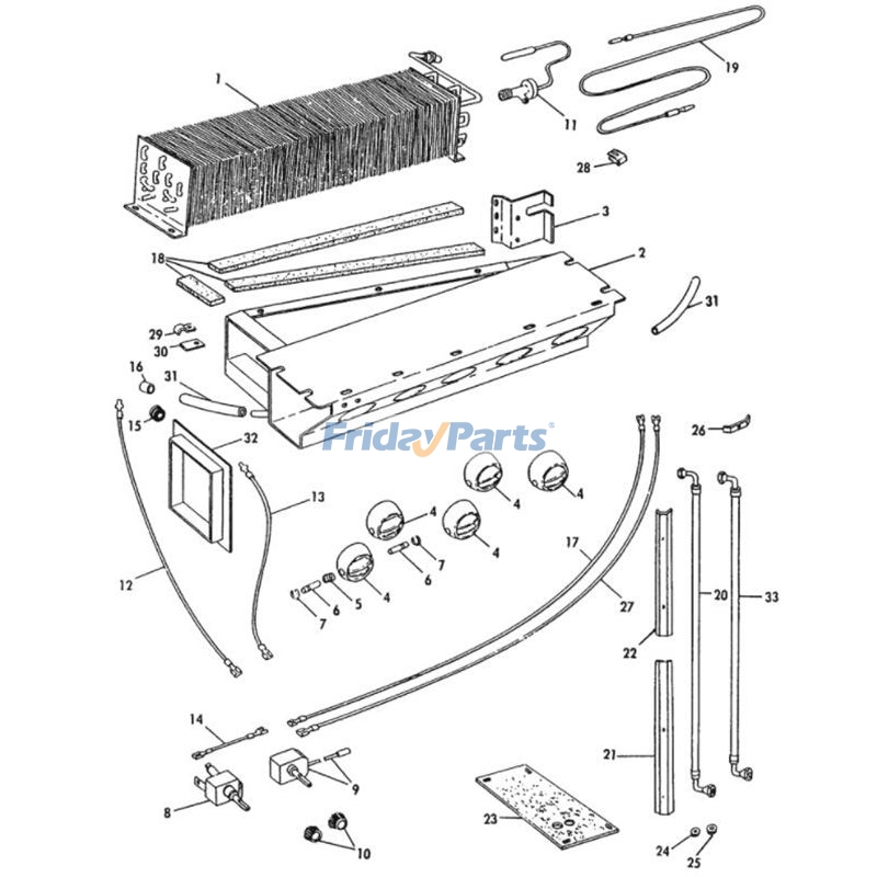 FridayParts Expansion Valve