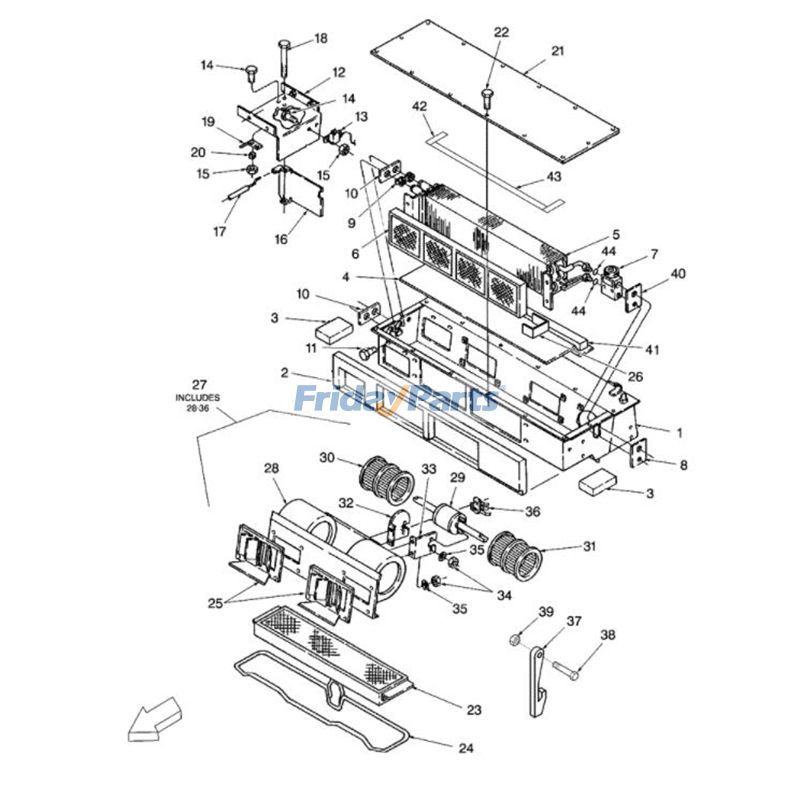Expansion Valve 9705763 for New Holland 1156V 756V 836V 9184 9280 9482 9484 956V 9680 9682 9684 976V 9880 TV140