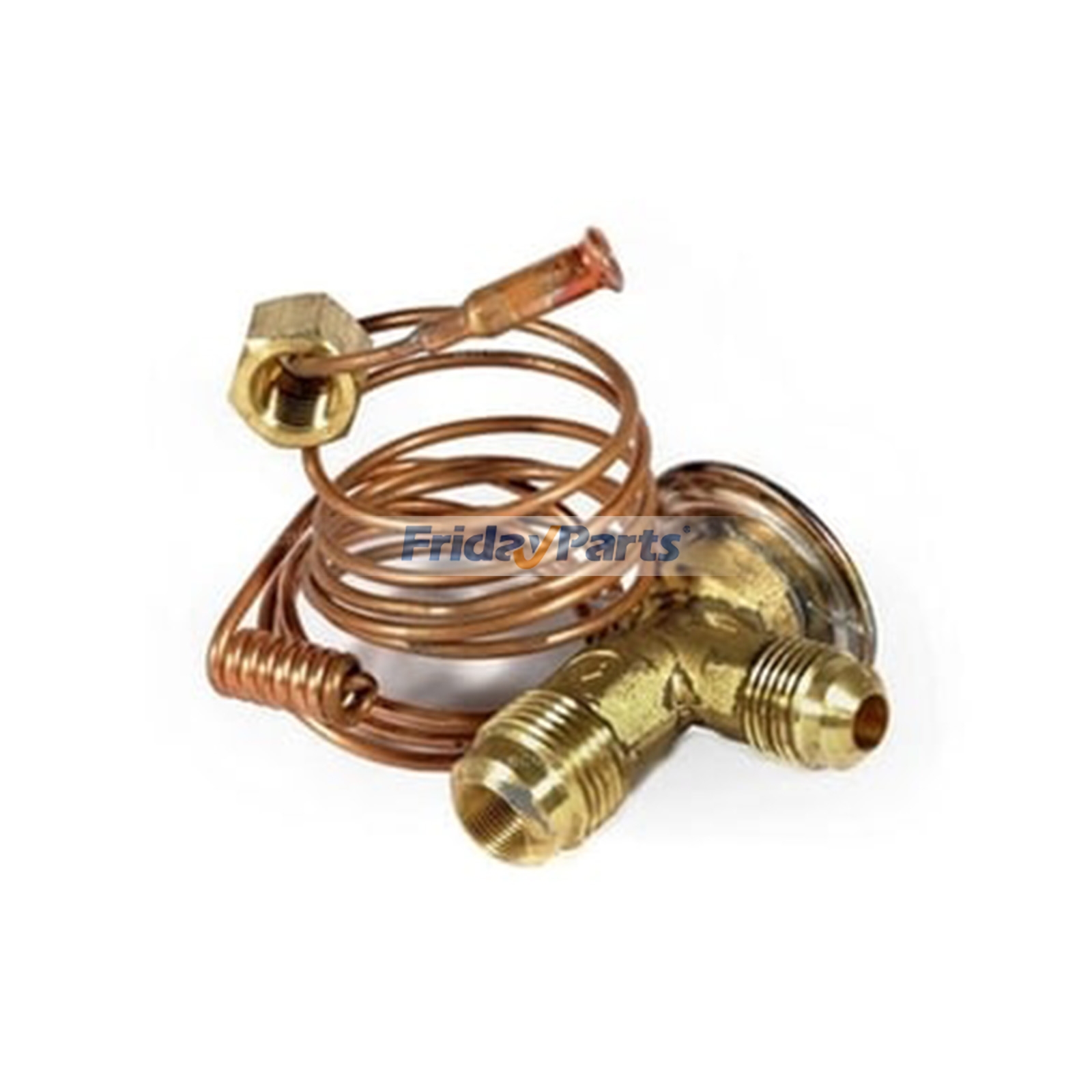 Válvula de expansão F64389 para tratores CASE 1270, 1370, 1490, 1550, 1570, 1690, 1896, 2090, 2870, 3294, 3394, 4490 e 4494.