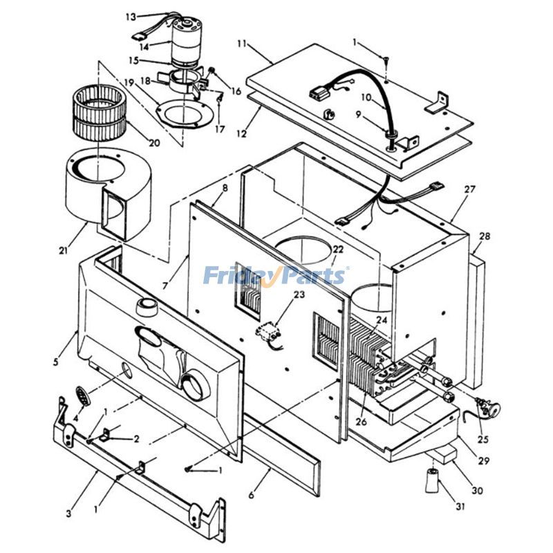 FridayParts Expansion Valve