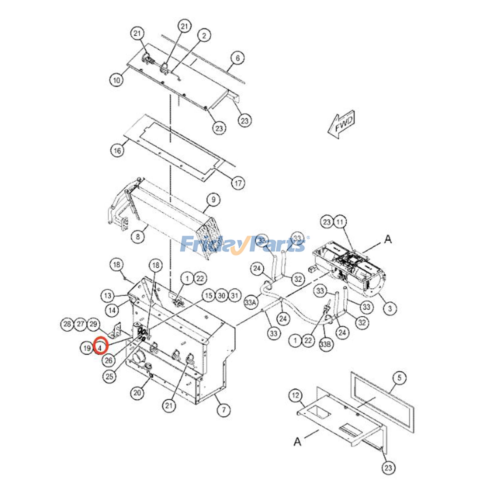 Expansion Valve for Compactor,Dozer,Engine,Loader,Motor Grader,Off-Road Truck,Tractor