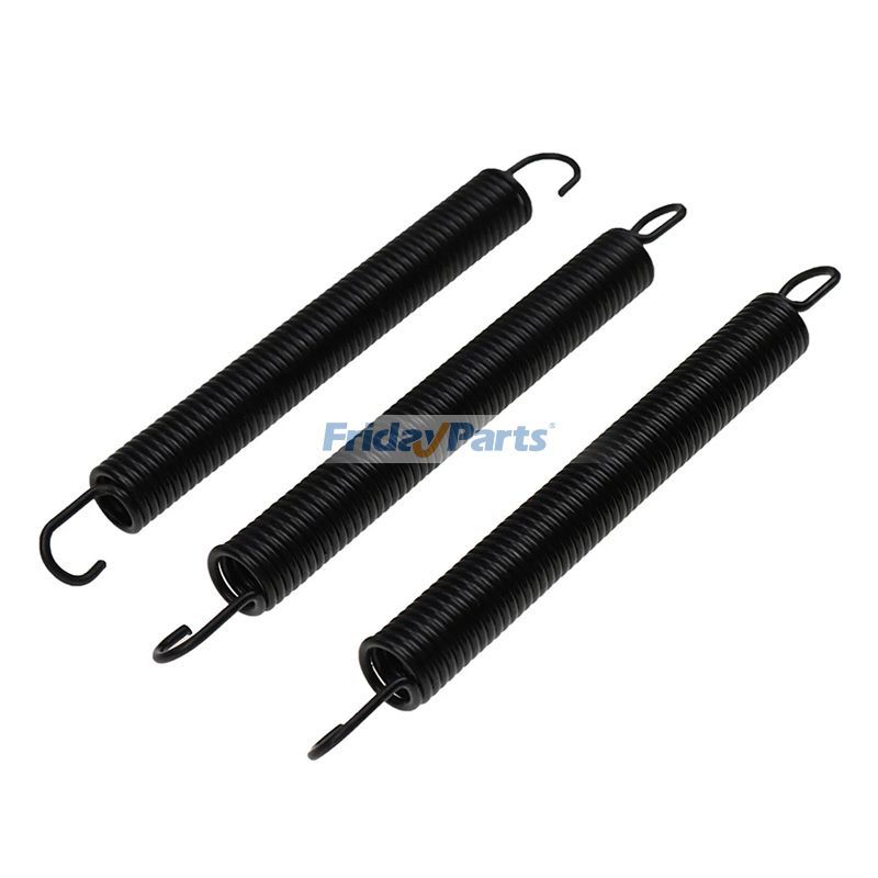 3 Pcs Extension Spring 732-0384 932-0384 for MTD 13A6695H000 13AJ795S059 13AJ795S004 Cub Cadet LTX1040 LTX1046 Yard Man 136A694F401 14AU844H401