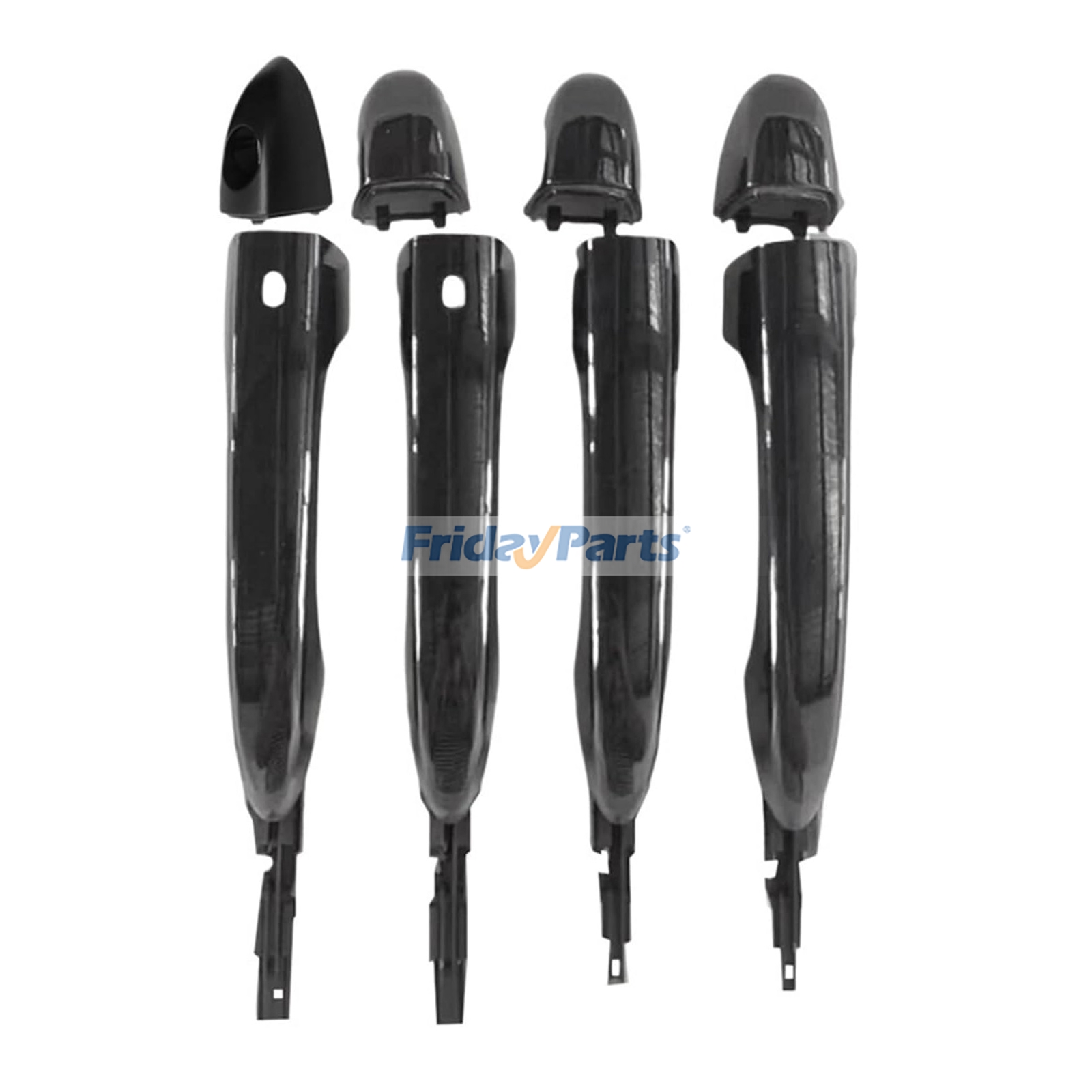 1 Set Exterior Door Handle 3209775 1SZ22AXRAD for Jeep Cherokee 2014-2022