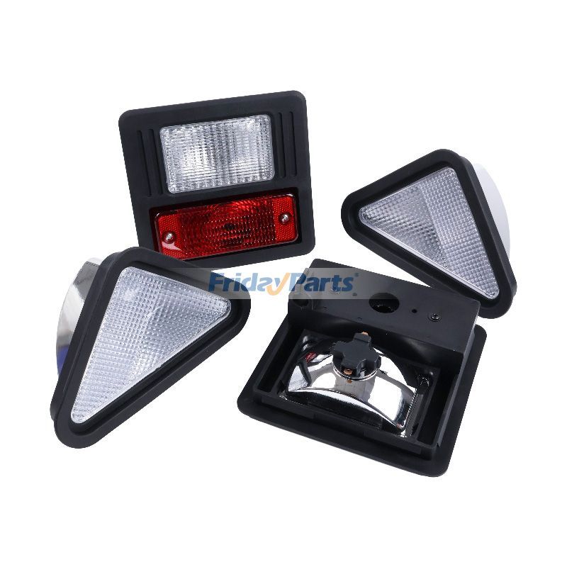 Loader Exterior Head Tail Light Kit Skid Steer