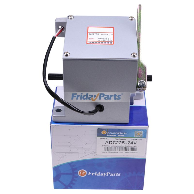 Actuador electrónico externo FridayParts ADC225-24V Controlador automático del generador
