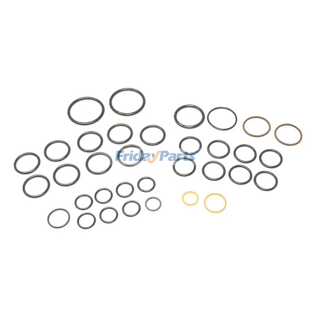 ボブキャットローダー A300 A770 S130 S150 S160 S175 S185 S205用外部フィッティングバルブシールキット 7123965