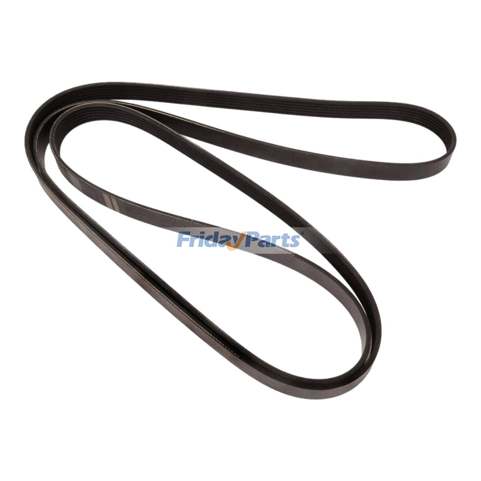Courroie trapézoïdale multi-V résistante aux températures extrêmes pour véhicules Chevrolet Daytona Camaro Jeep Cherokee Compass. Filetage en polyester EPDM. Remplace le modèle OEM 4060790.