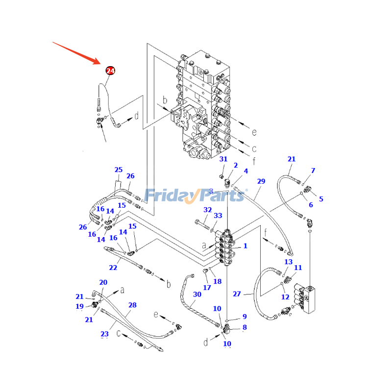 Face Seal Type Hose for Compactor,Dozer,Excavator,Loader,Motor Grader,Off-Road Truck