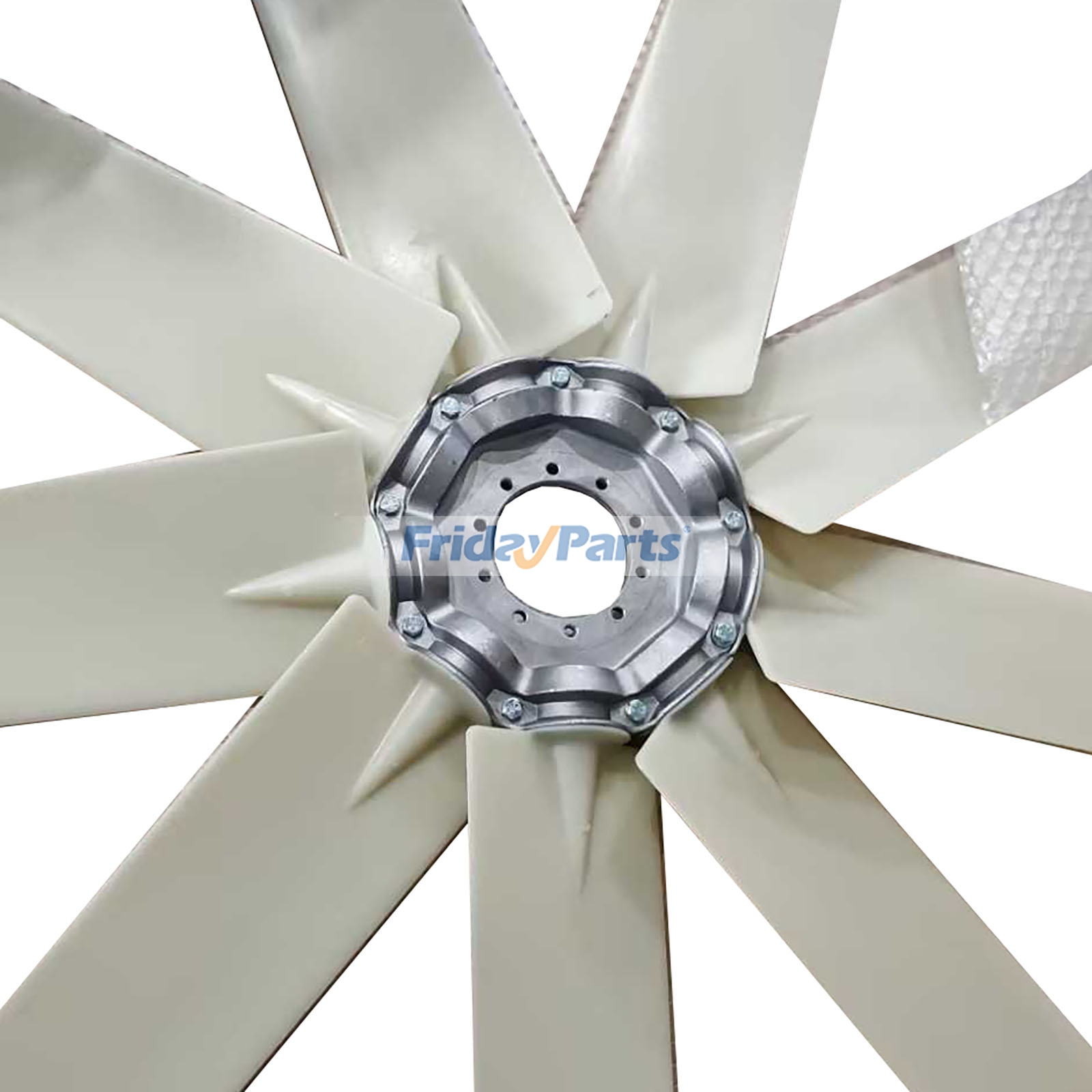 Ventilador 0007991060 para motor Mercedes-Benz OM906LA, cosechadora Claas Tucano 320, 430 y 450.