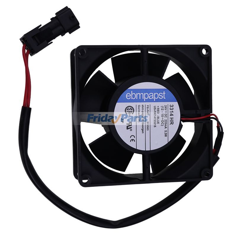 Ventilateur 0009761419 pour Linde 335-02 E16C E20 E30 T20 T30 P30 P50 L14 L16